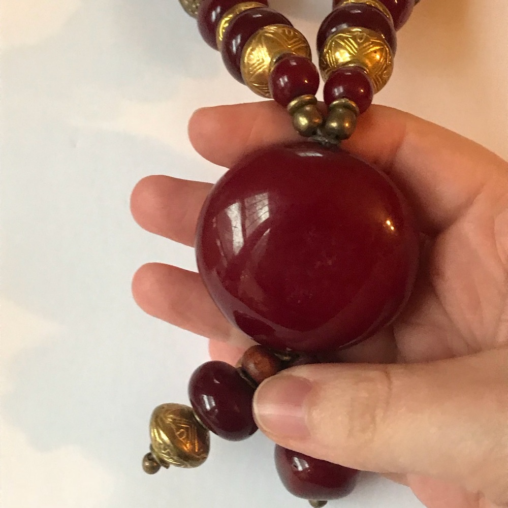 Vintage tribal style necklace - Picture 4 of 10